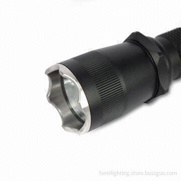 Rechargeable Cree LED Flashlight with Cree XP-G R5 LED and Aluminum Body